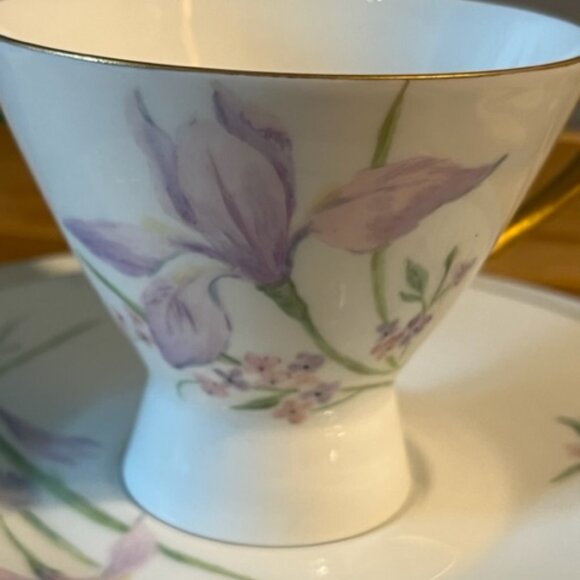 Rosenthal tea cup, saucer dessert plate Iris design vintage *READ* - Picture 2 of 3